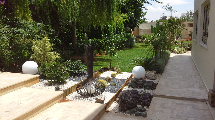 Jardin moderne Touche Verte
